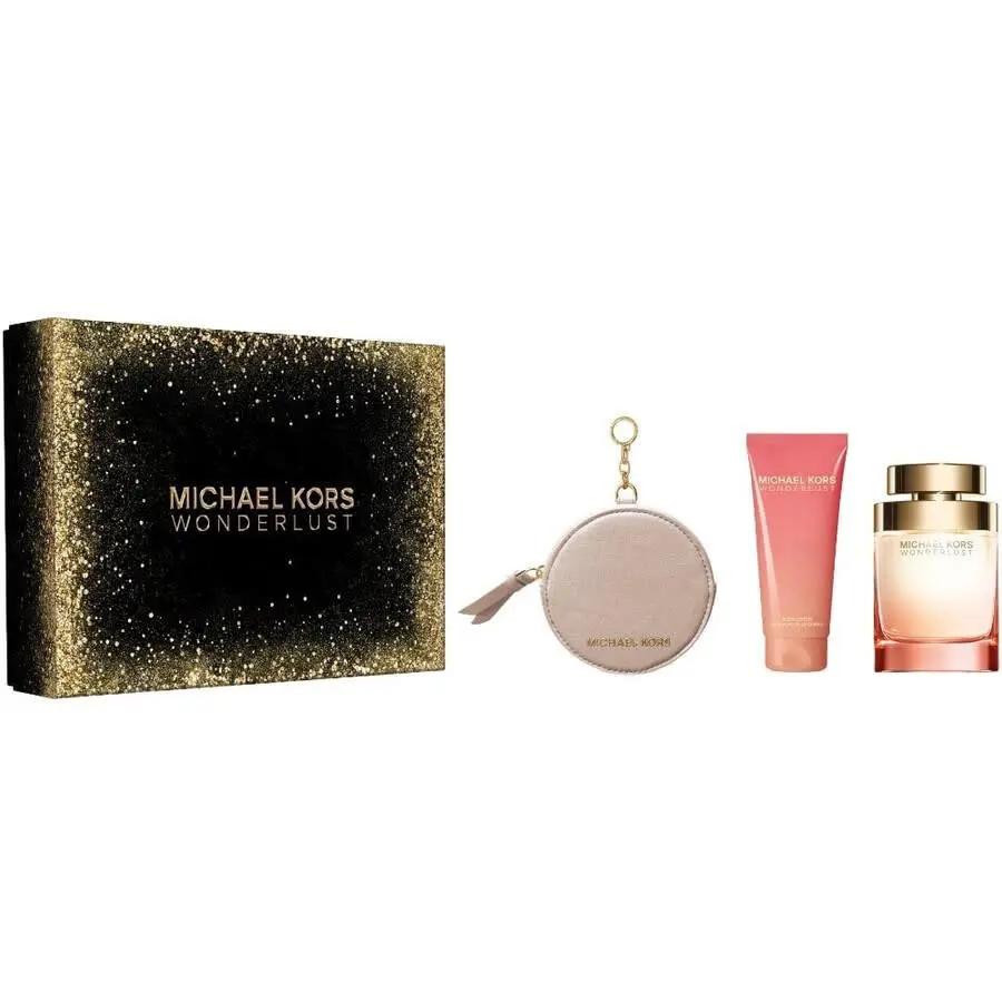 Michael Kors Ladies Wonderlust 3pcs Edp Gift Set Fragrances 850049716468