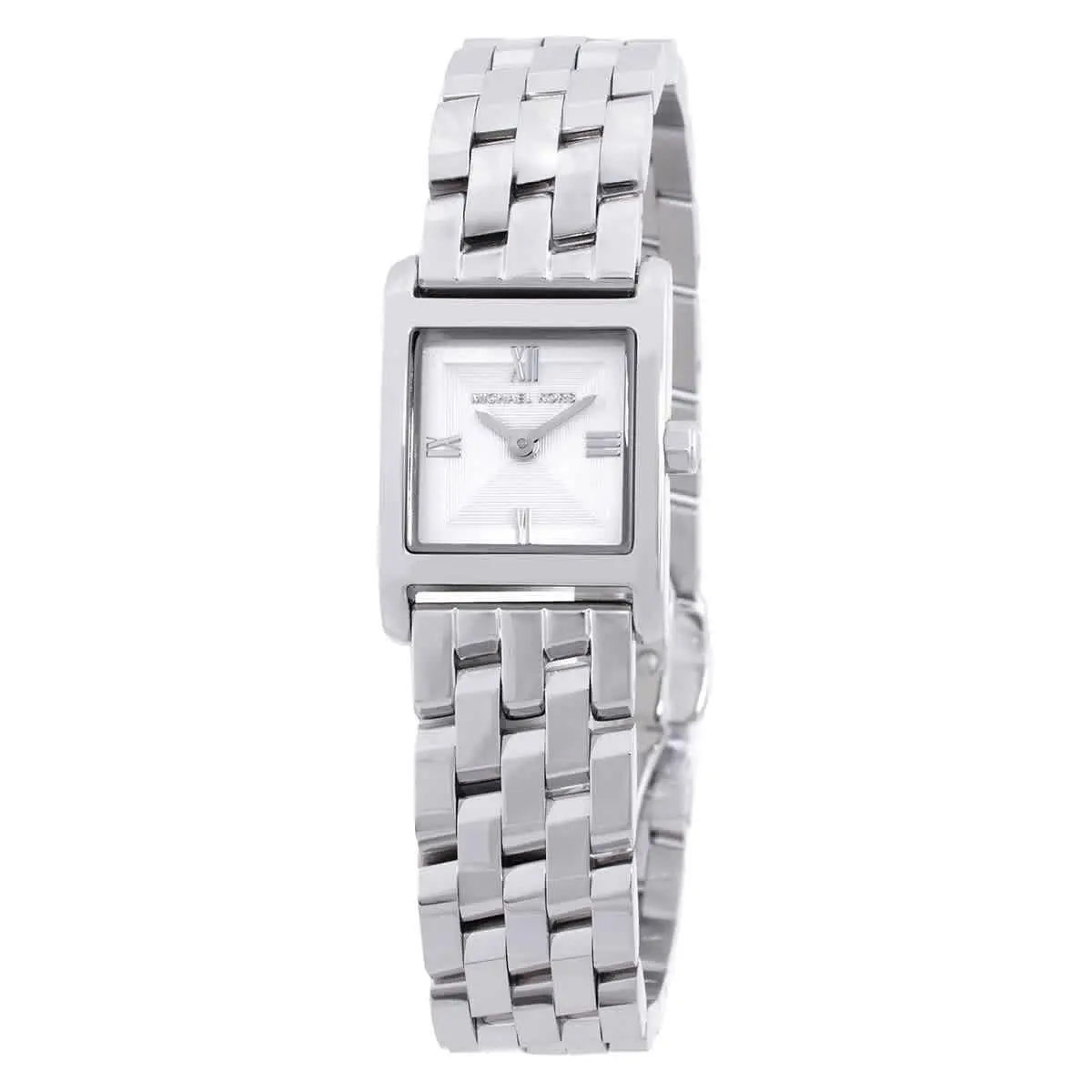 Micro Georgie Quartz Silver Dial Ladies Watch MK4933 by Michael Kors