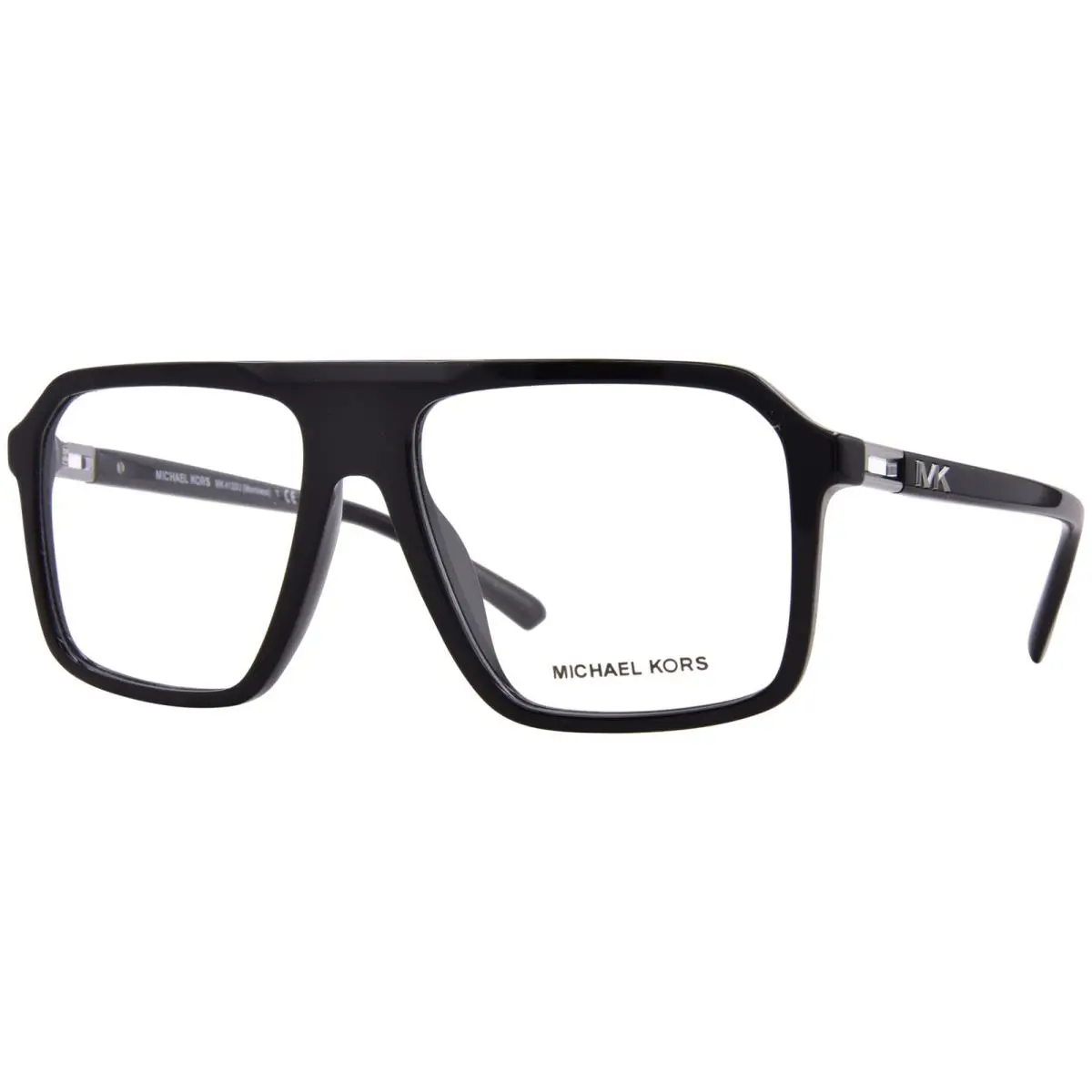 Michael Kors Montreux MK4123U 3005 Eyeglasses Frame Men`s Black Full Rim 57mm