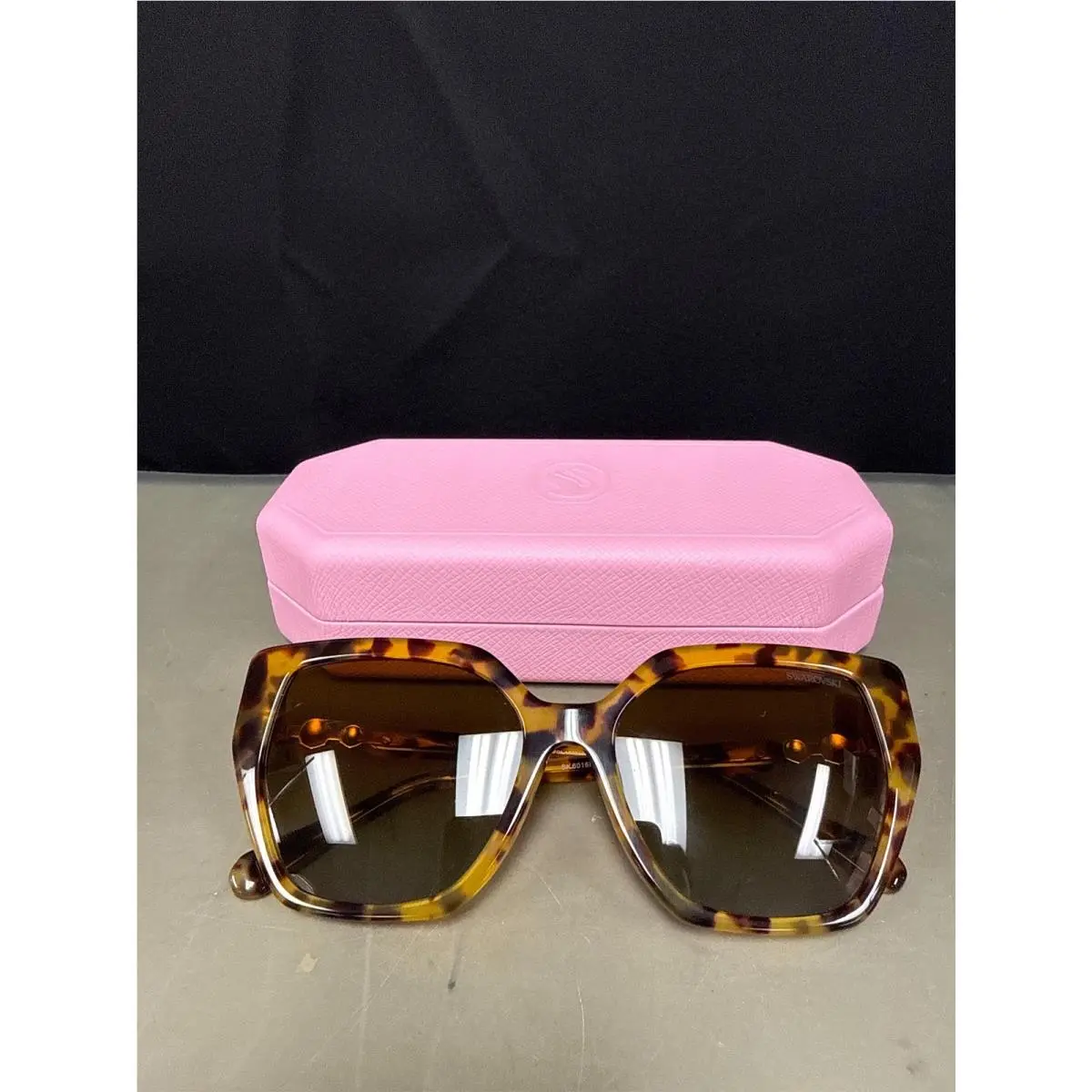 6016F Medium Havana/polar Brown Gradient 145/57-17 by Swarovski
