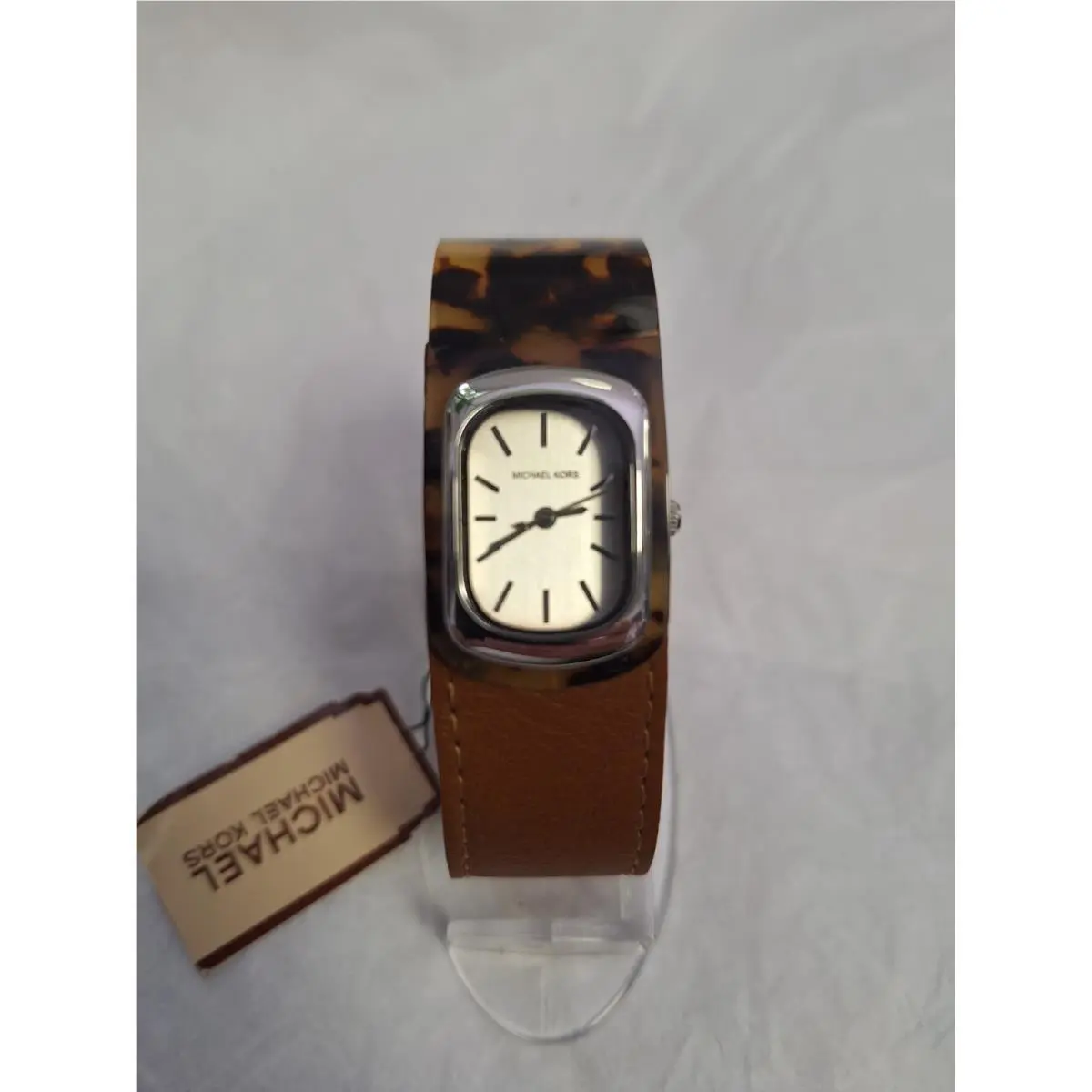 Michael Kors MK4068 Tortoise Shell Gold-tone Stainless Steel Watch