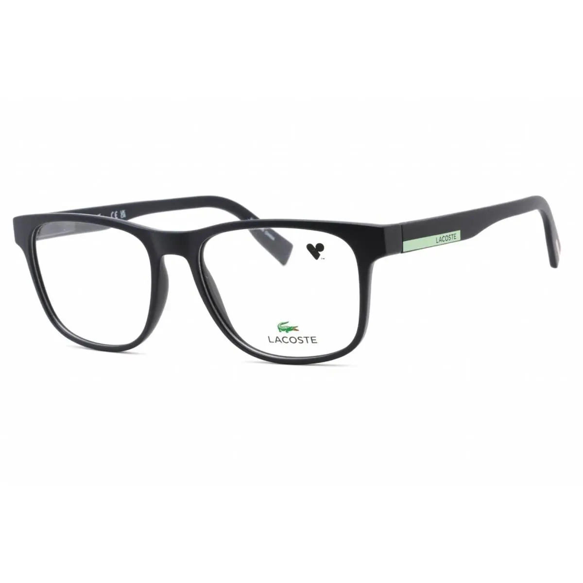 Men`s Eyeglasses Rectangular Shape Injected Propionate Frame L2898 401 by Lacoste