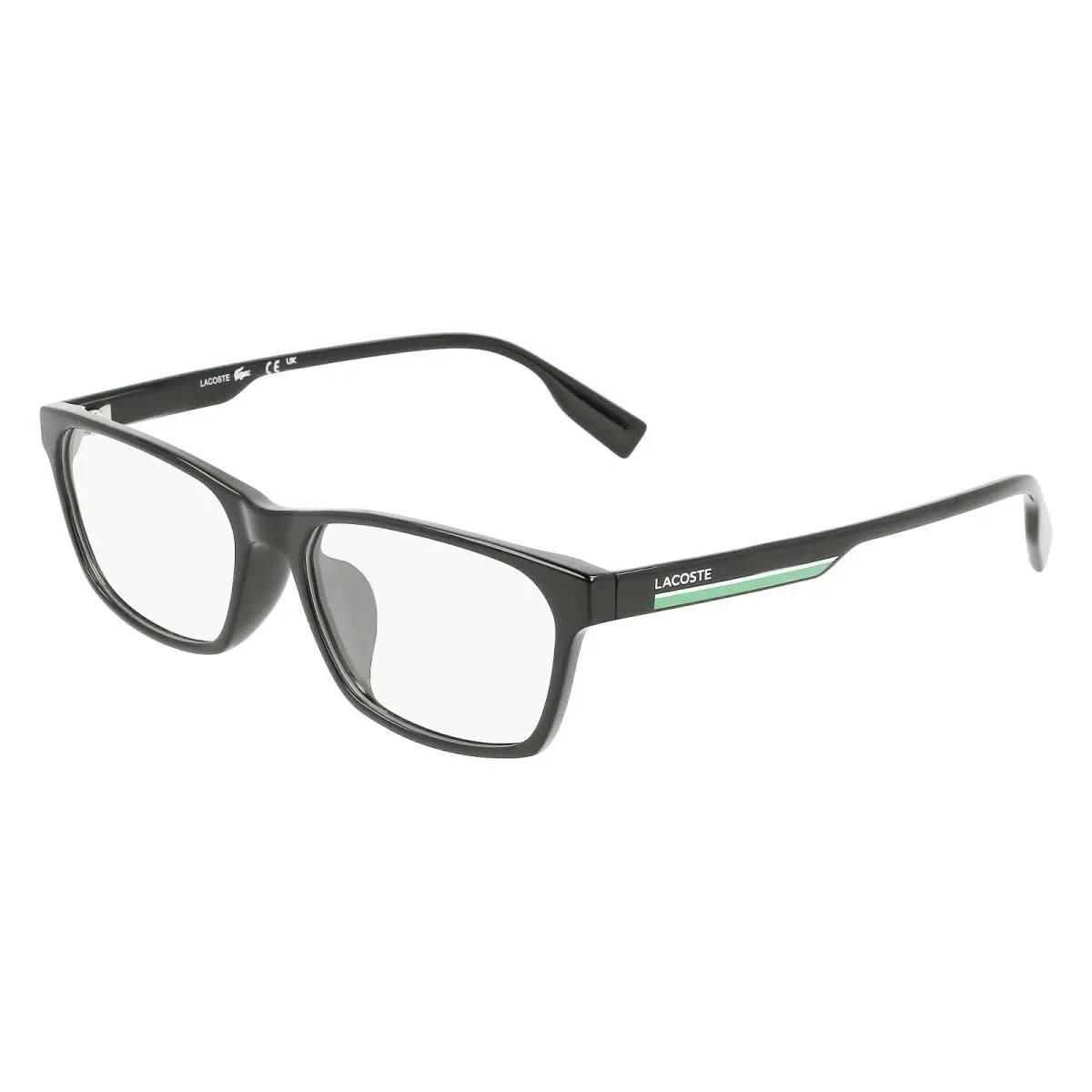 L2930LB 001 Black 53MM Eyeglasses 53-18-145 by Lacoste