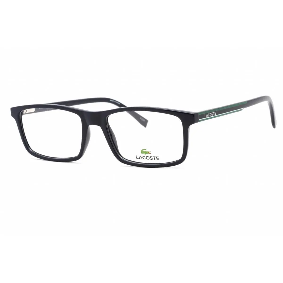 Men`s Eyeglasses Rectangular Shape Injected Propionate Frame L2858 424 by Lacoste