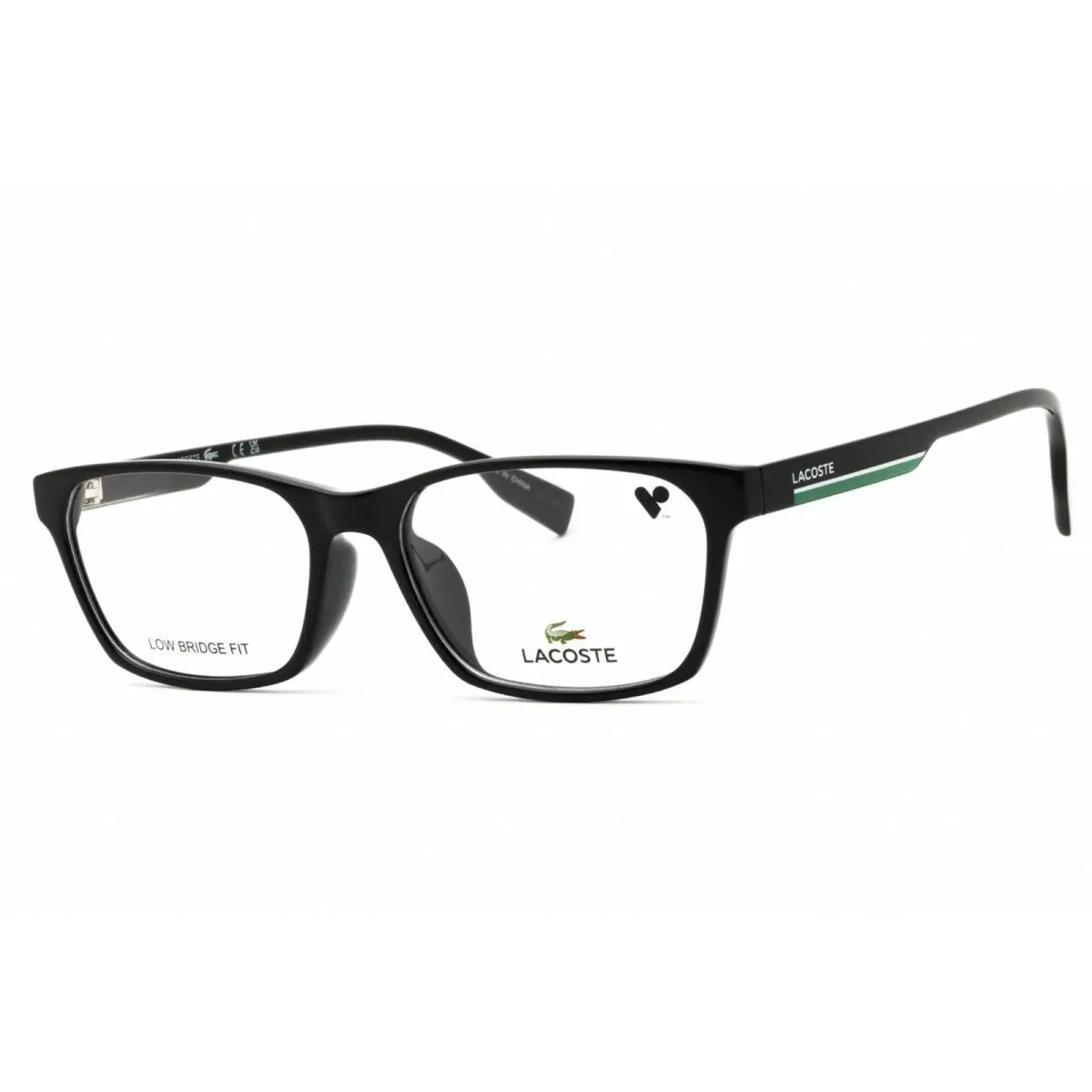 Men`s Eyeglasses Rectangular Injected Propionate Frame L2930LB 001 by Lacoste