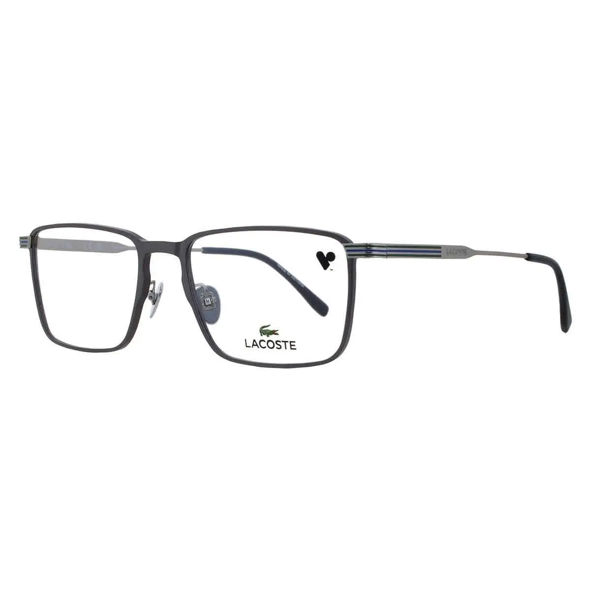Demo Square Men`s Eyeglasses L2285E N 029 54 L2285E N 029 54 by Lacoste