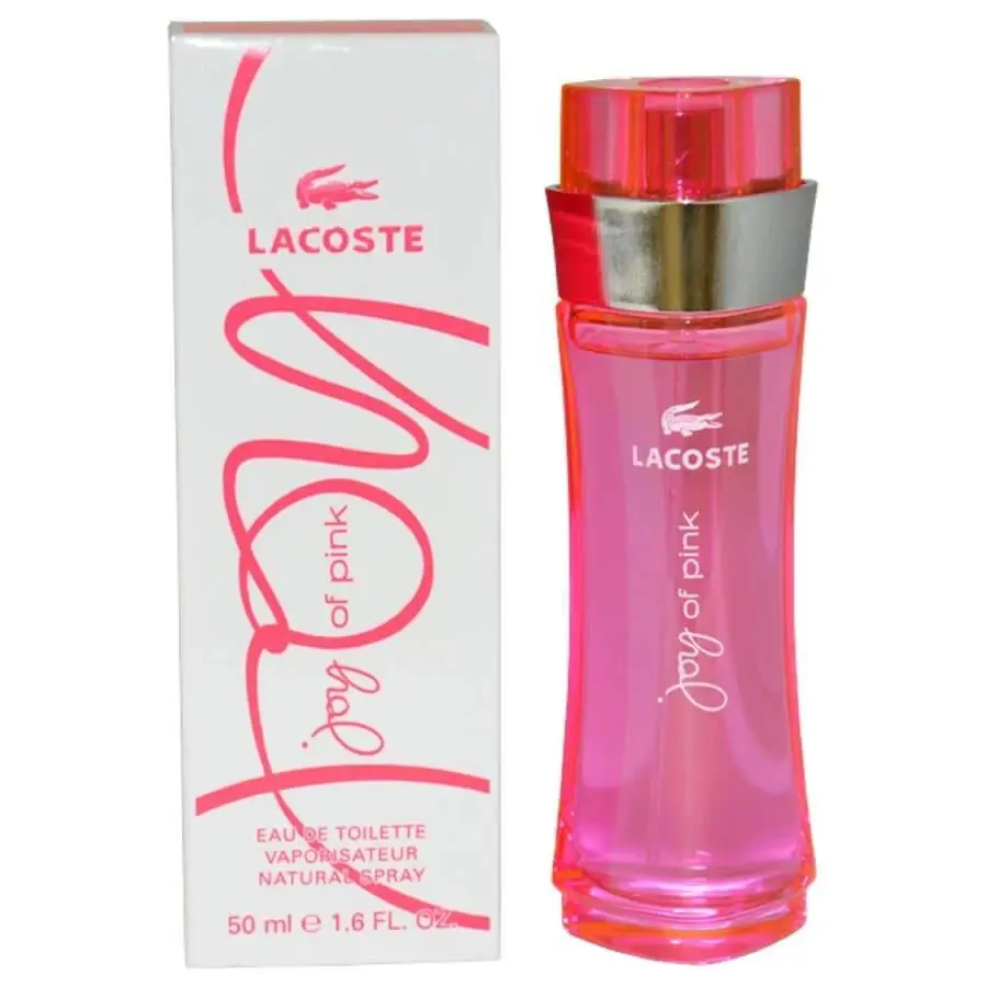 Joy of Pink by Lacoste For Women 1.6 oz Eau de Toilette Spray
