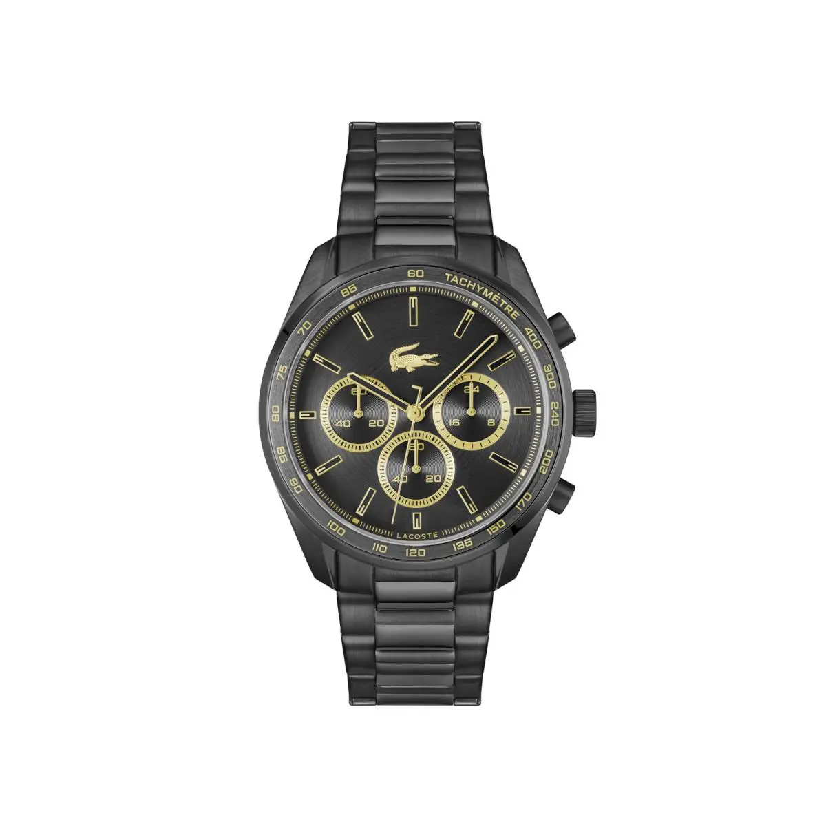 Lacoste Boston Mens Chronograph Watch – Quartz Movement Tachymeter Bezel 3