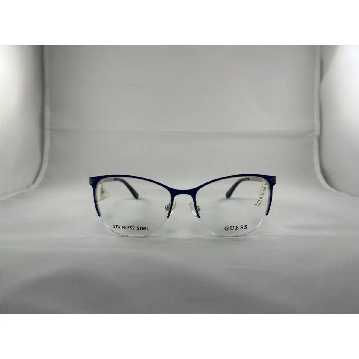 Guess GU2666 Eyeglasses 090 Cat Eye Stainless Steel Women 53 17-135 cc