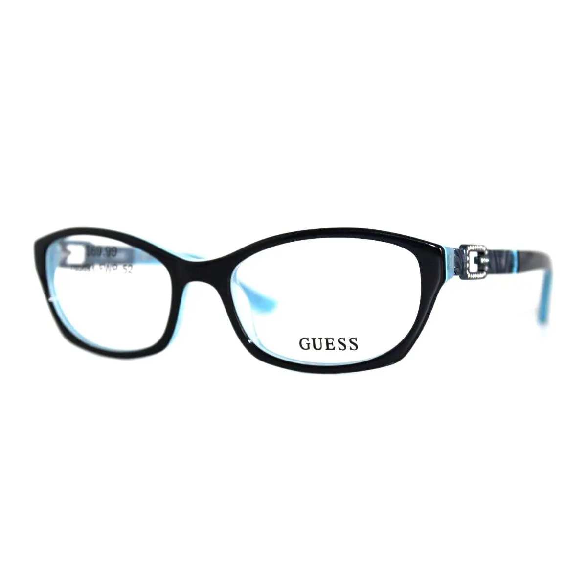 Guess GU2287 BL Black Blue Eyeglasses Frames 52-17-135MM W/case