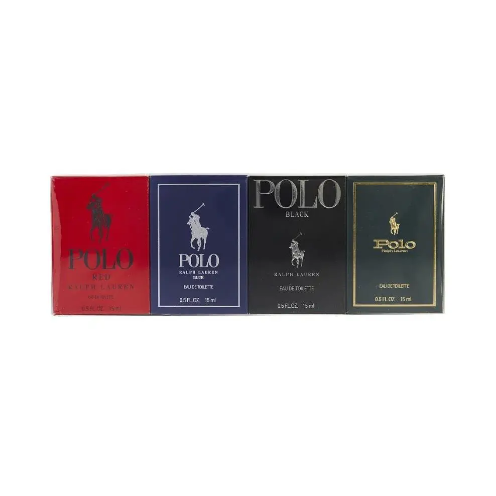Polo by Ralph Lauren 4 Piece Mini Set 4 x 0.5 oz