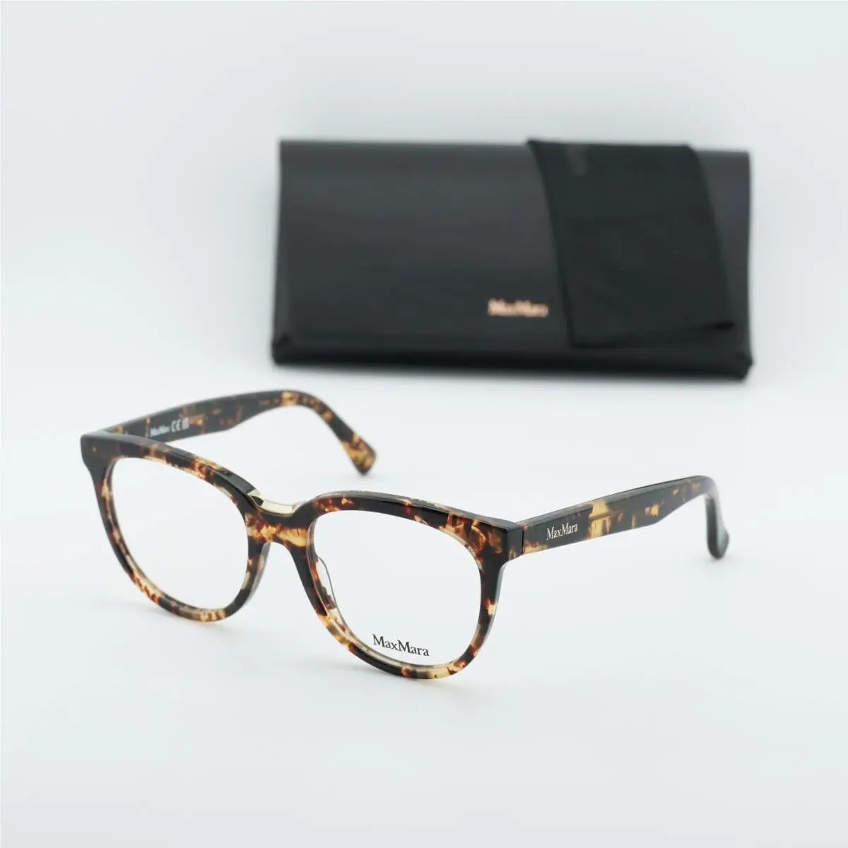 MM5110 052 Havana 52mm Eyeglasses by Max Mara