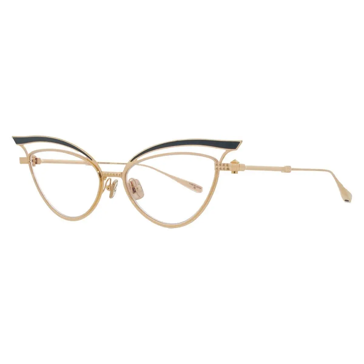 Valentino Glassliner Demo Cat Eye Ladies Eyeglasses VLX-118 E 55 VLX-118 E 55