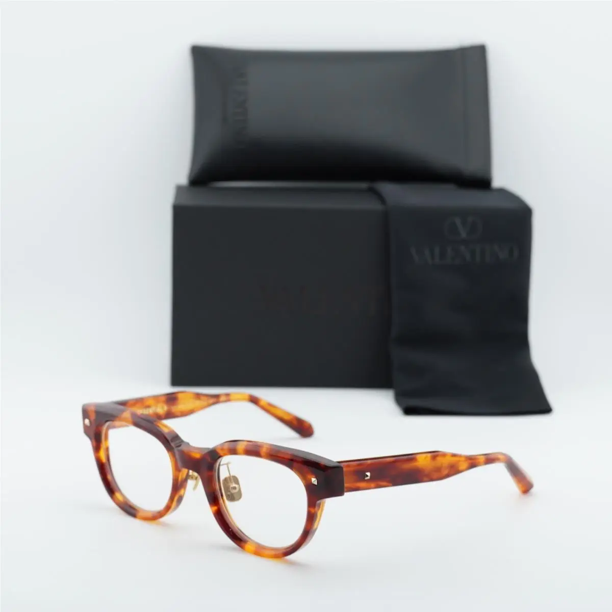 Valentino V-essential-v VLX-163B-AF Havana 48mm Eyeglasses