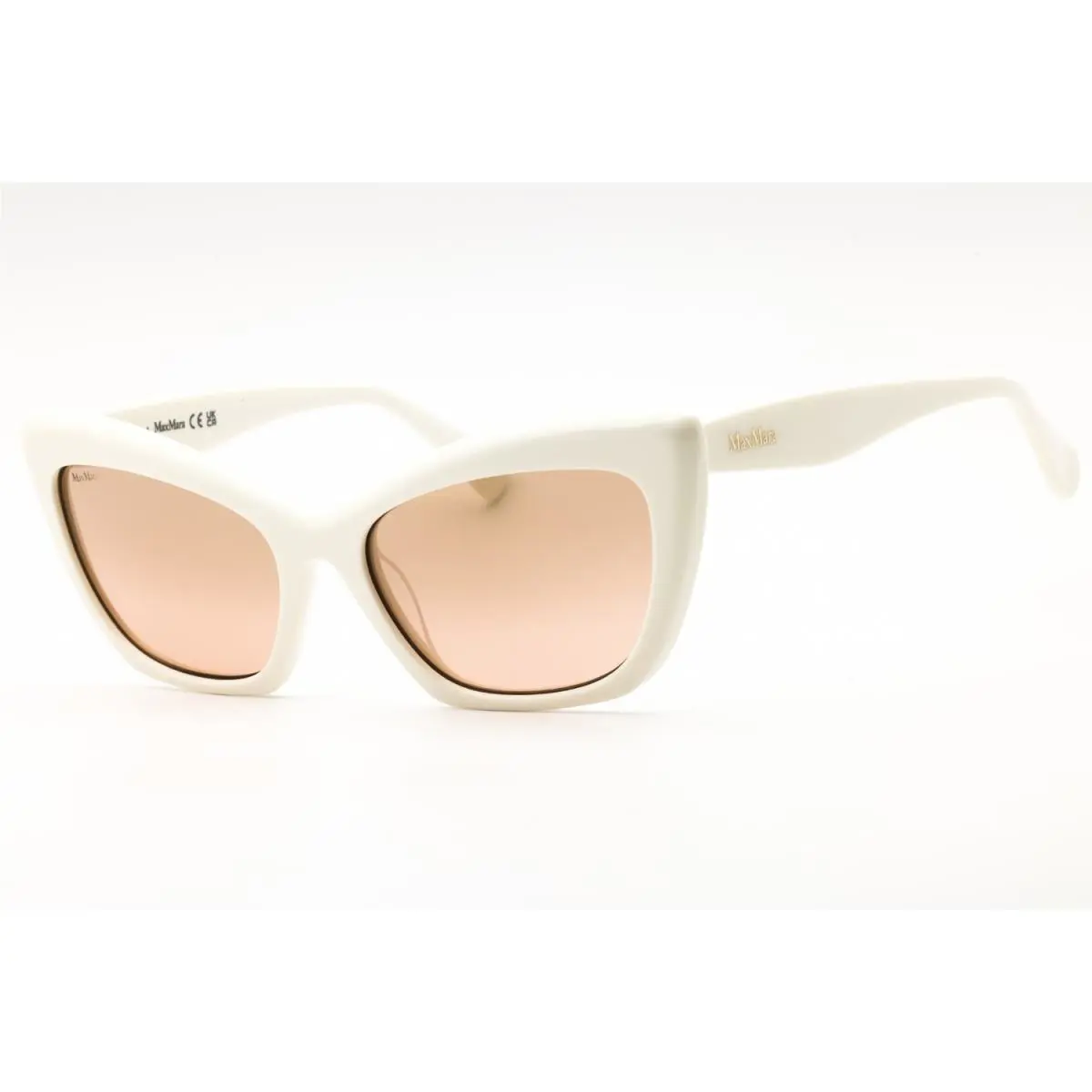 Max Mara MM0063-21G-57 Sunglasses Size 57mm 145mm 18mm White Sunglasses NE