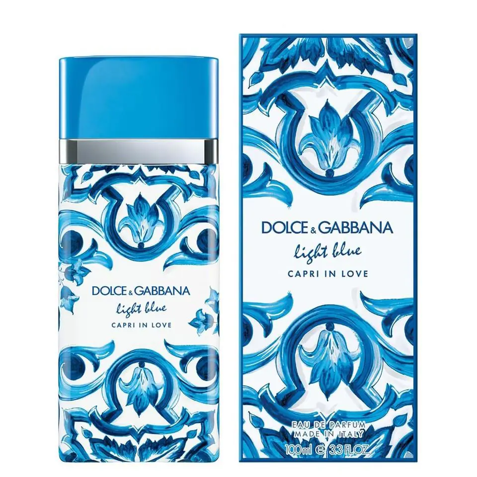 Dolce Gabbana Light Blue Capri IN Love 3.3 oz / 100 ml Edp Spray For Women