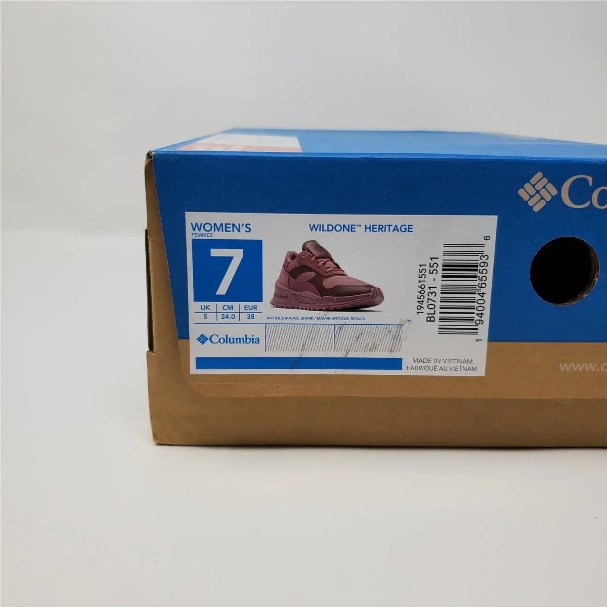 Columbia shoes - Columbia Wildone Heritage - Wildone Heritage - BL0731-551 - Pink 8