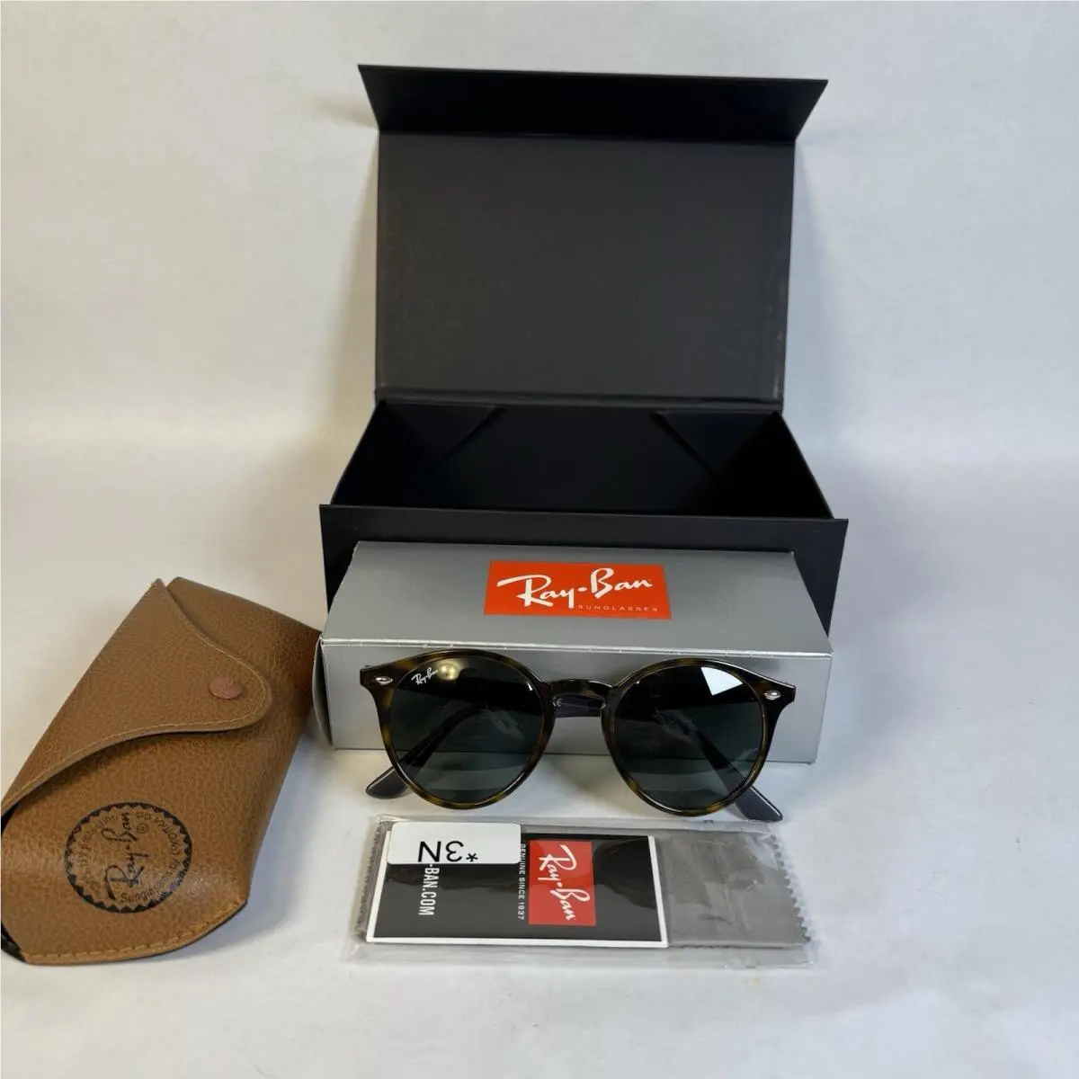 Ray-ban Sunglasses RB 2180 710/73 49-21 145 Dark Havana Tortoise Frame