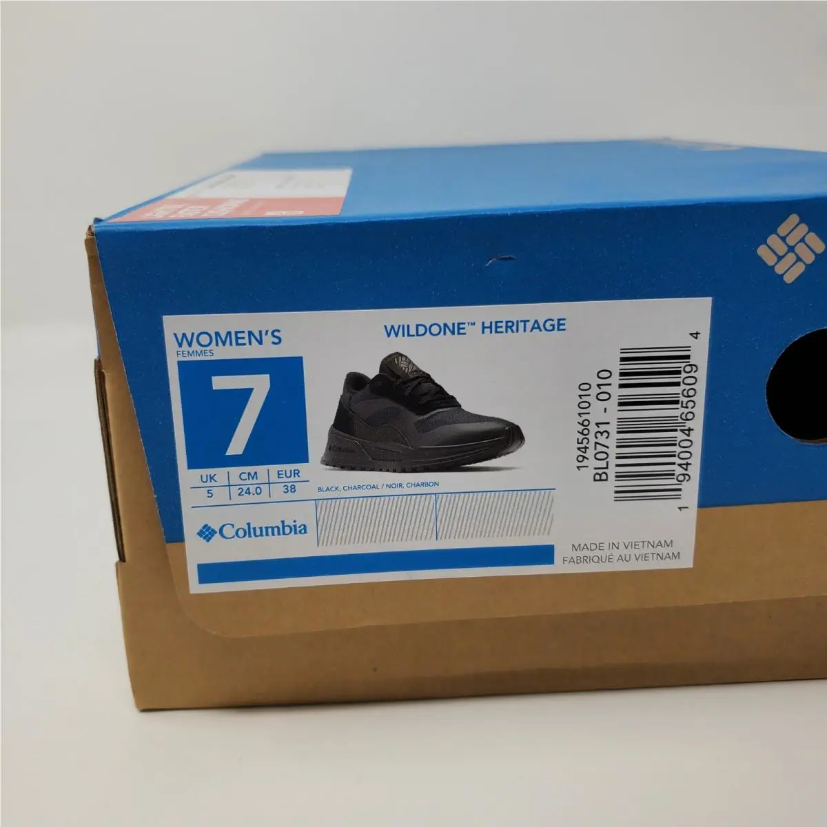 Columbia shoes - Columbia Wildone Heritage - Wildone Heritage - BL0731-010 - Black 8