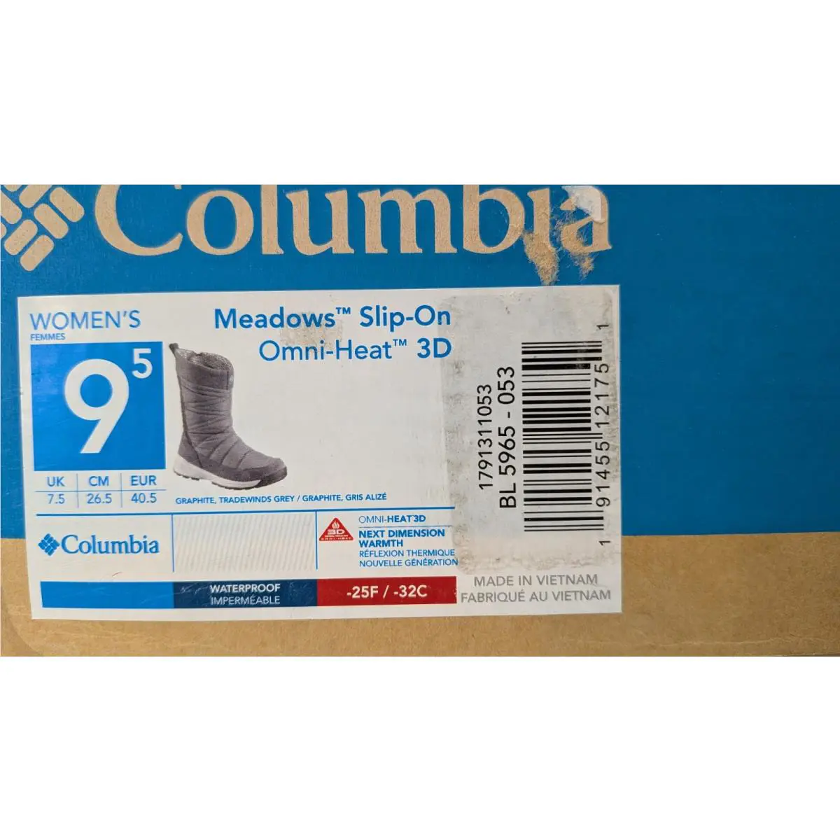 Columbia shoes - Columbia Meadows - Meadows - Gray 3