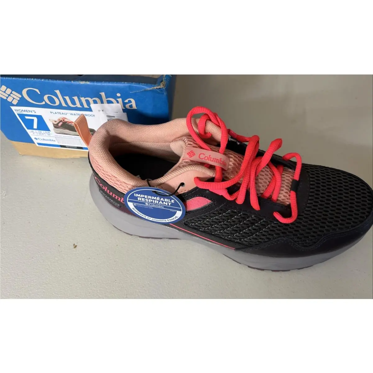 Columbia shoes - Columbia Plateau Waterproof - Plateau Waterproof - BL7516-089 - Gray (UPC: 194894791660) 0
