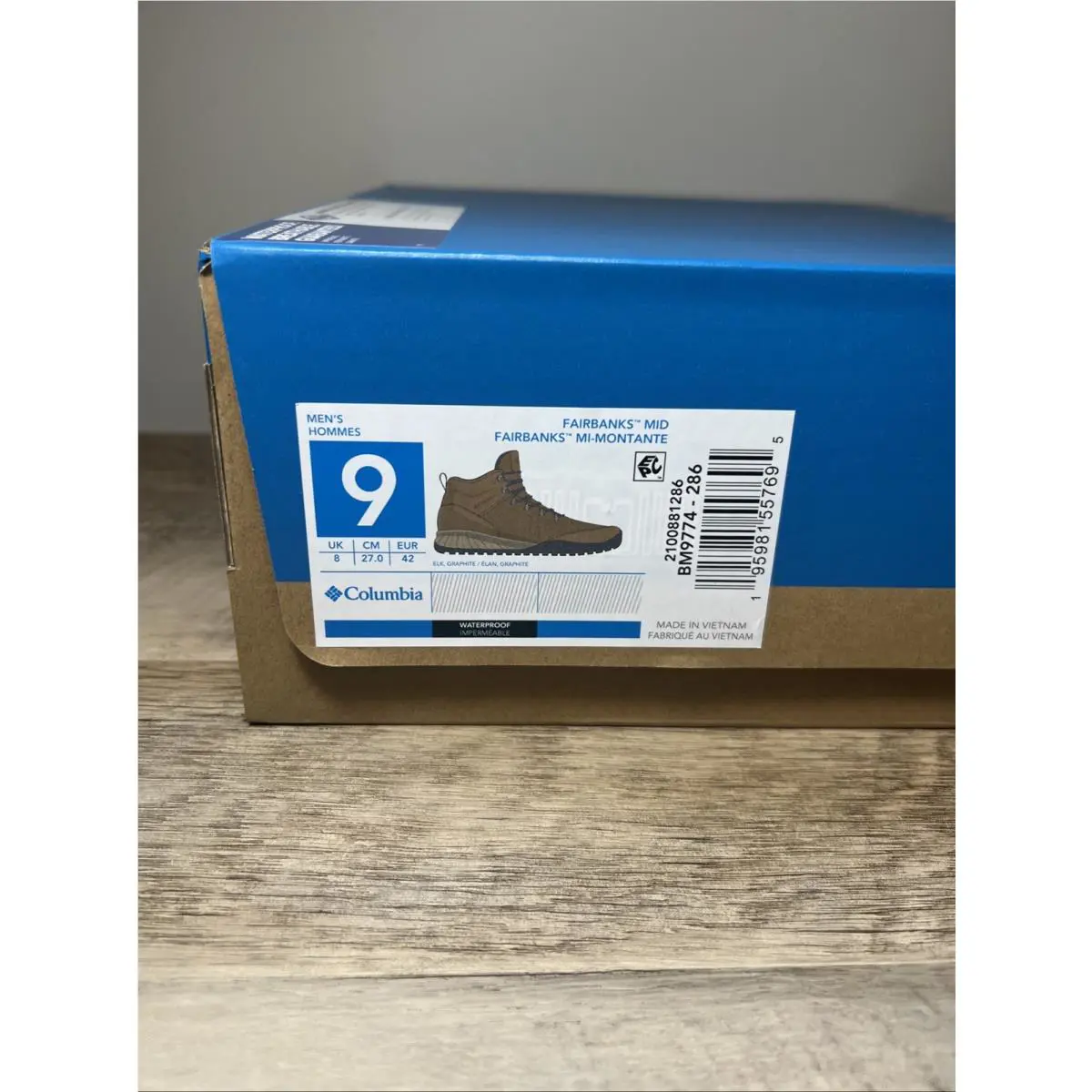 Columbia shoes - Columbia Fairbanks - Fairbanks - Elk, Graphite 7