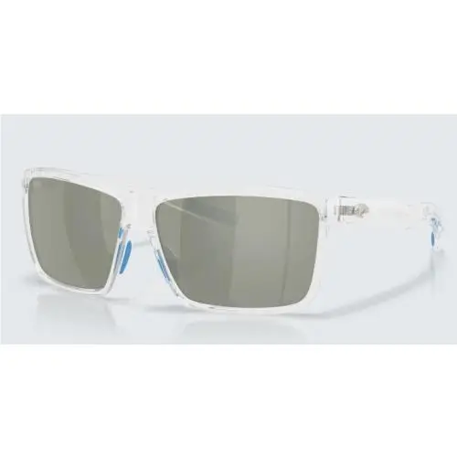 Costa Del Mar Rinconcito Clear/gray Silver Mirror 580G Polarized 60mm Sunglasses