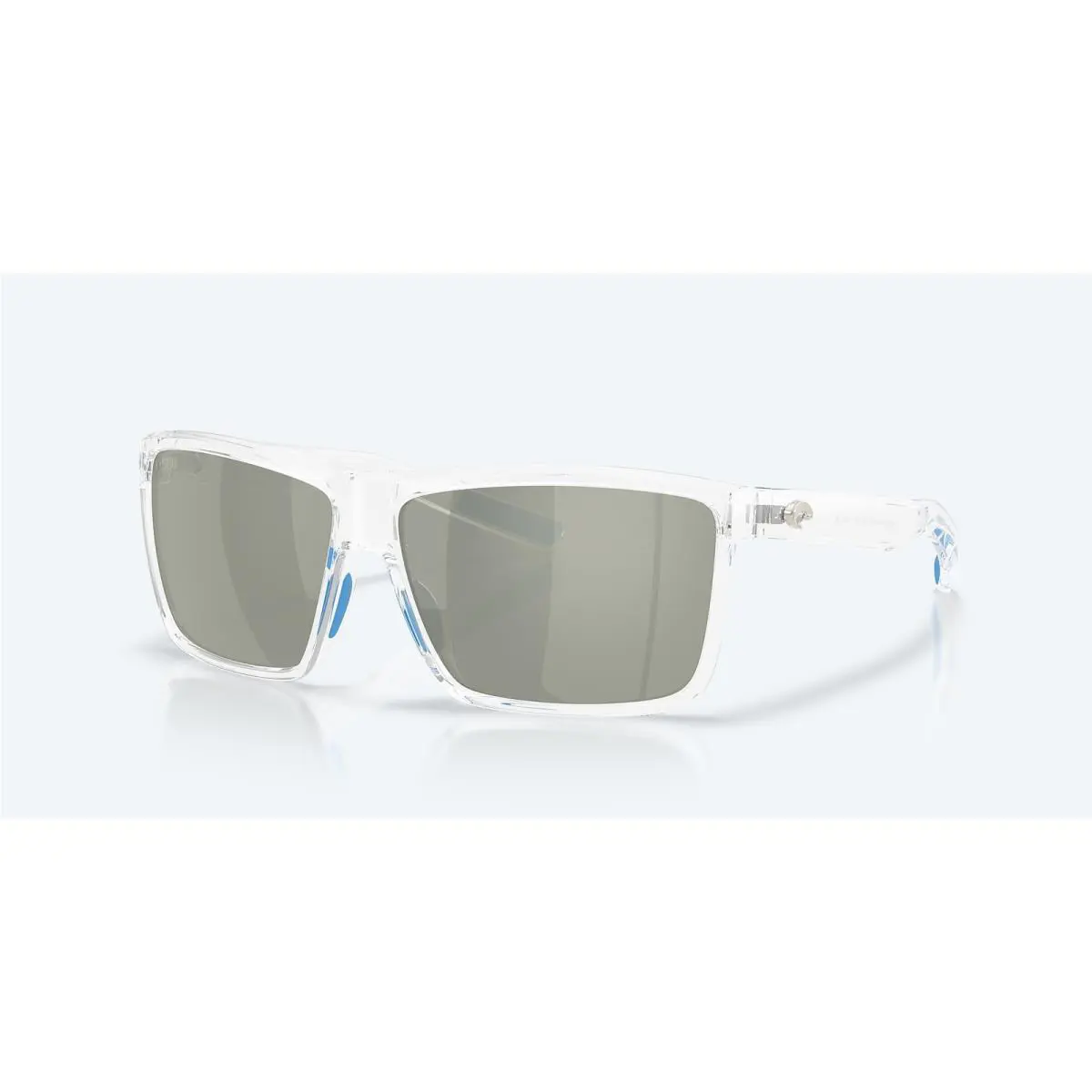 Costa Del Mar Rinconcito Clear/gray Silver Mirror 580G Polarized 60mm Sunglasses