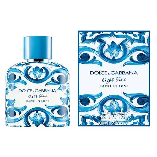 Light Blue Capri In Love Dolce Gabbana 3.3 oz Edp Cologne For Men