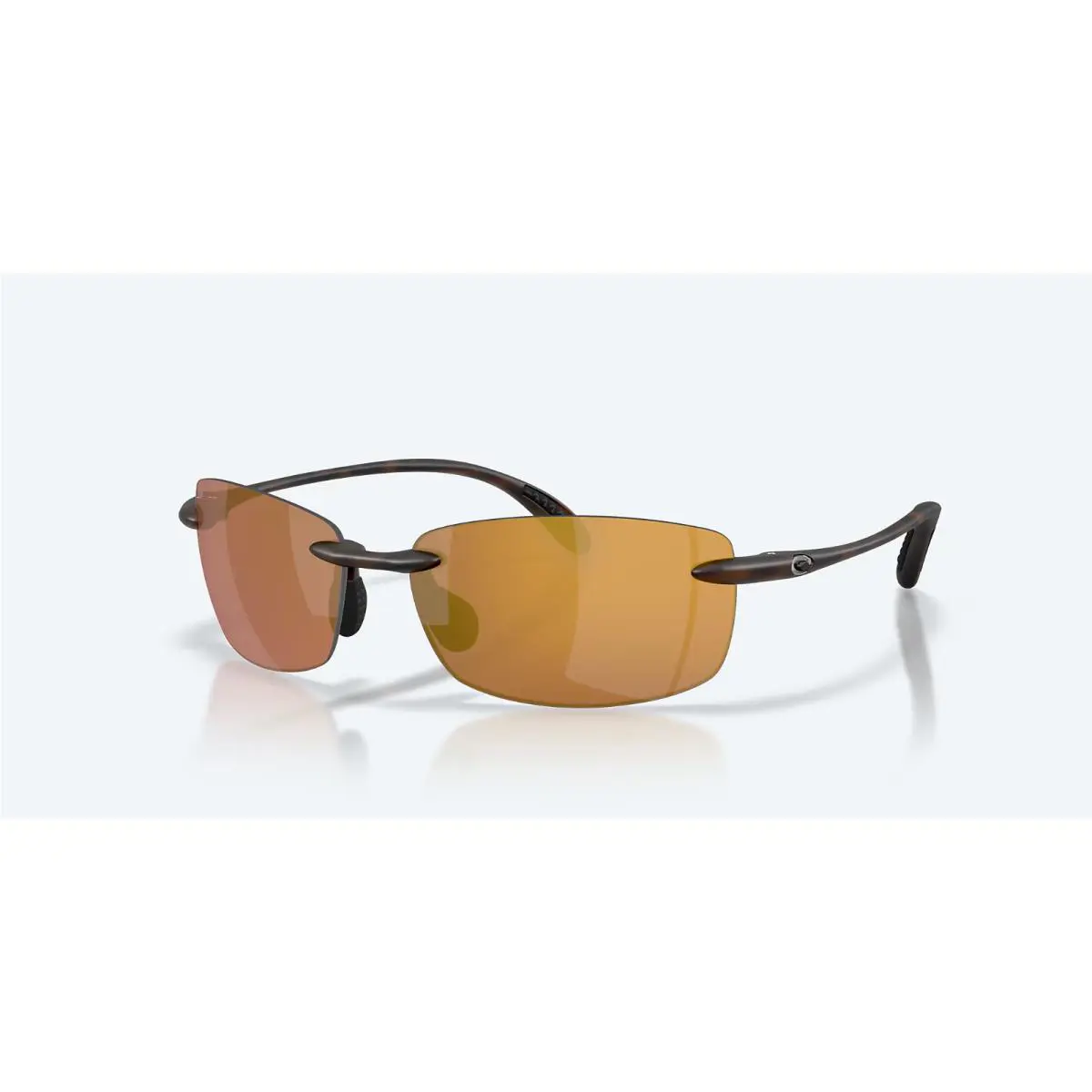 Costa Del Mar Sunglasses Ballast Matte Tortoise / Gold Mirror Polarized 580P