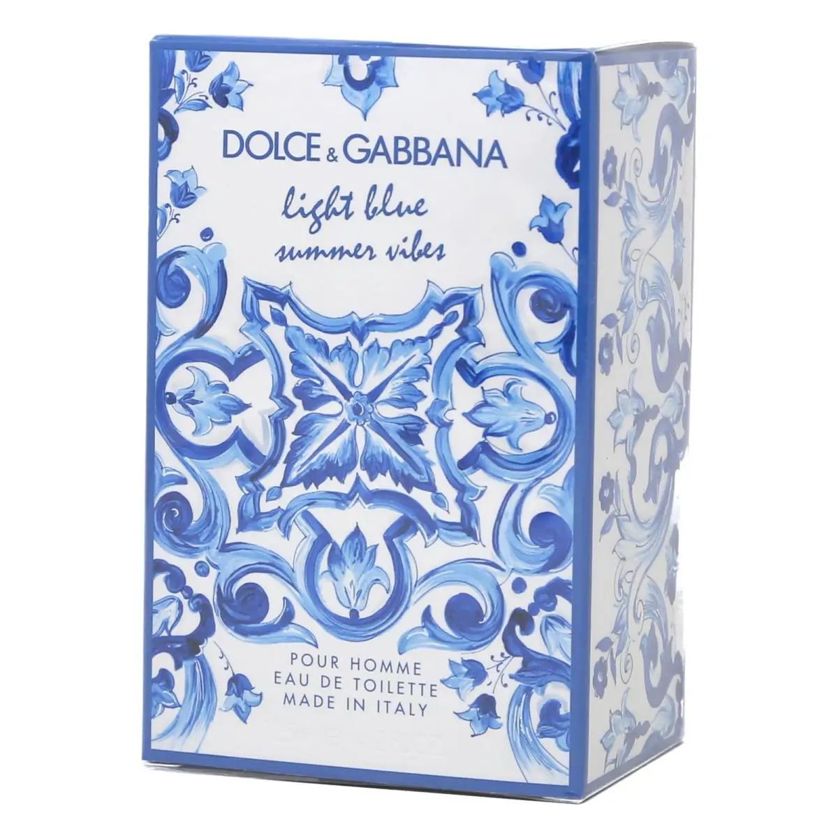 Dolce Gabbana Light Blue Pour Homme Summer Vibes Eau de Toilette 4.2 oz
