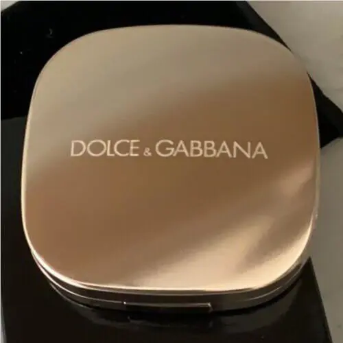 Dolce Gabbana Beautiful Gold Magnifying Mirror 4 Handbag Collectible