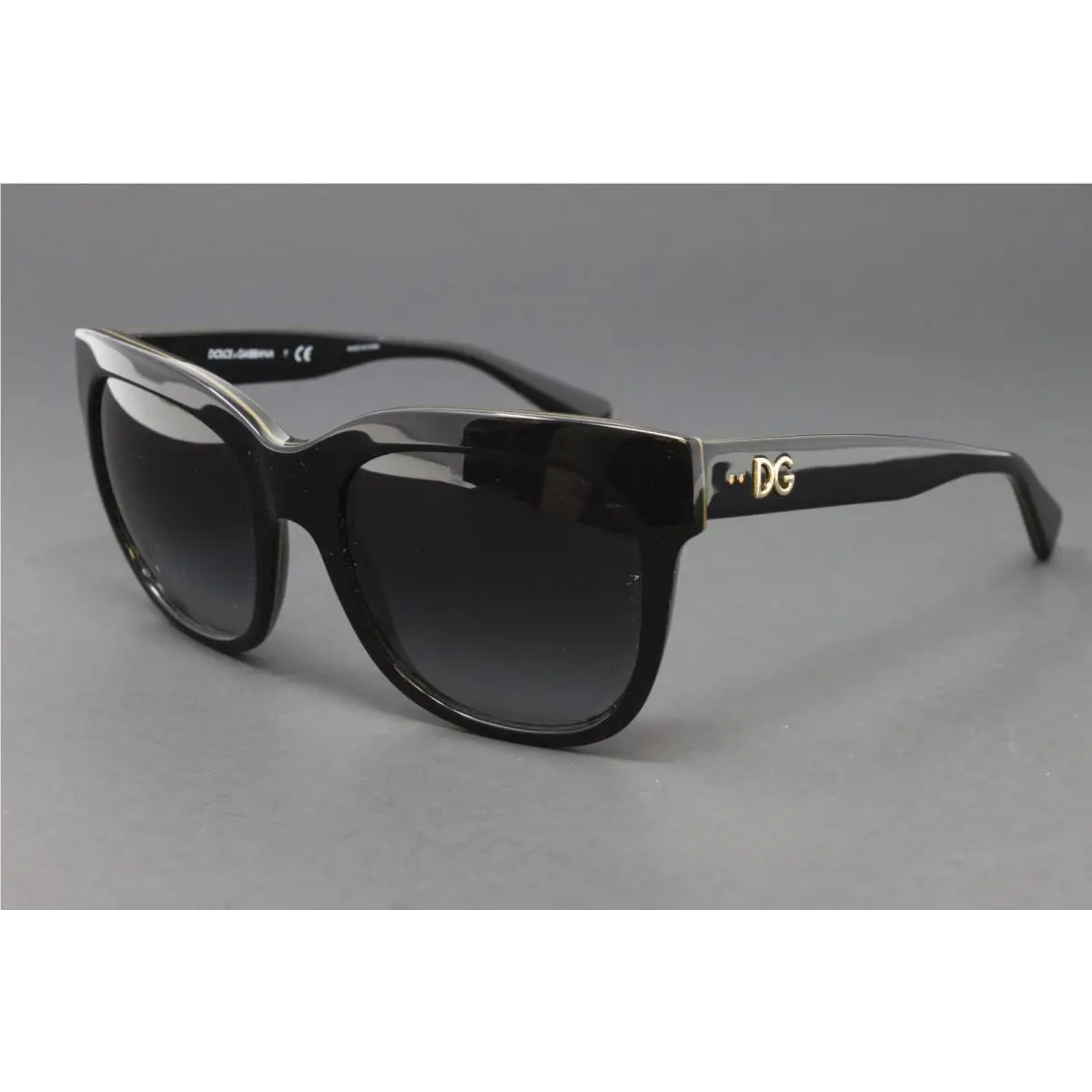Dolce Dolce & Gabbana DG4272-30038G Gabbana DG4272-30038G Women`s Sunglasses Black 53mm Plastic Square Frame