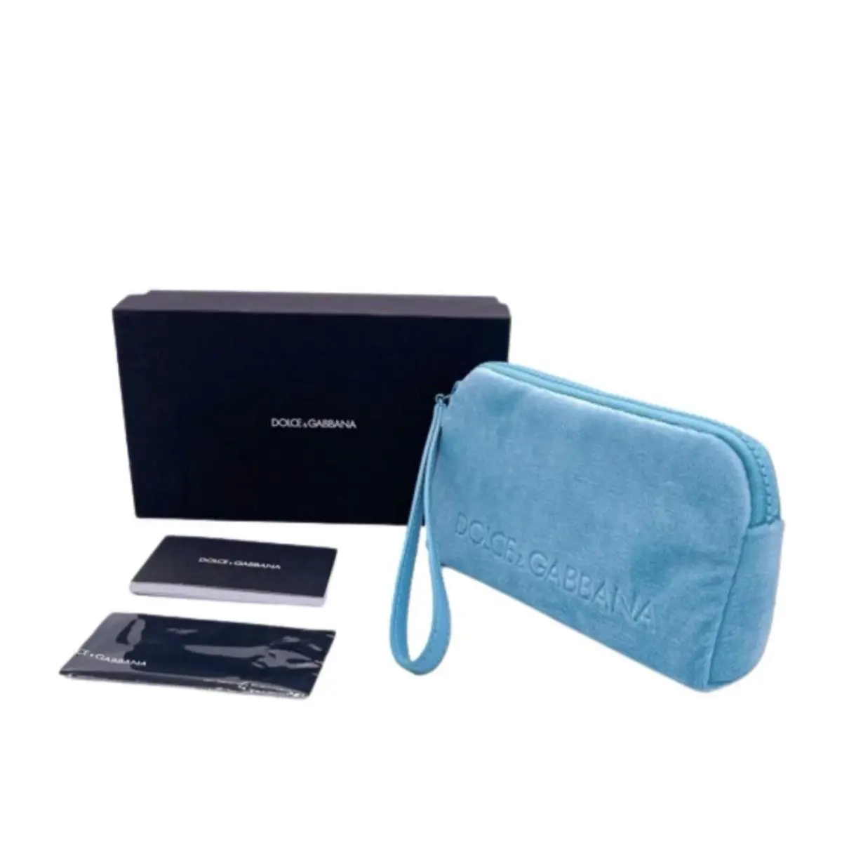 Dolce and Gabanna Sunglass Case with Wristlet