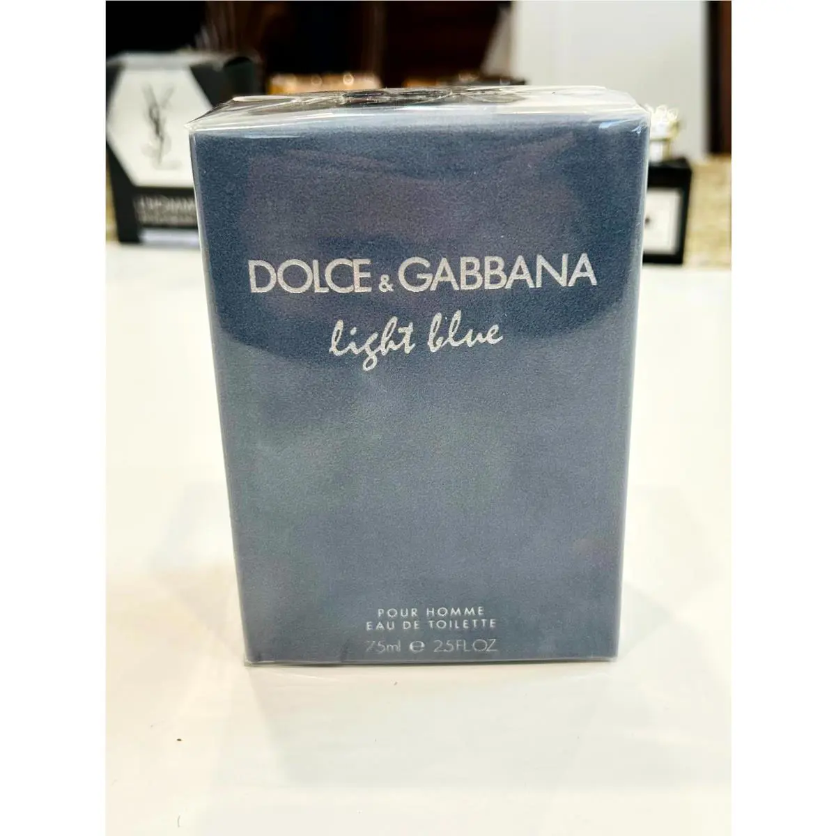 Dolce Gabbana Light Blue Pour Homme Eau de Toilette Citrus Aromatic 2.5 fl oz