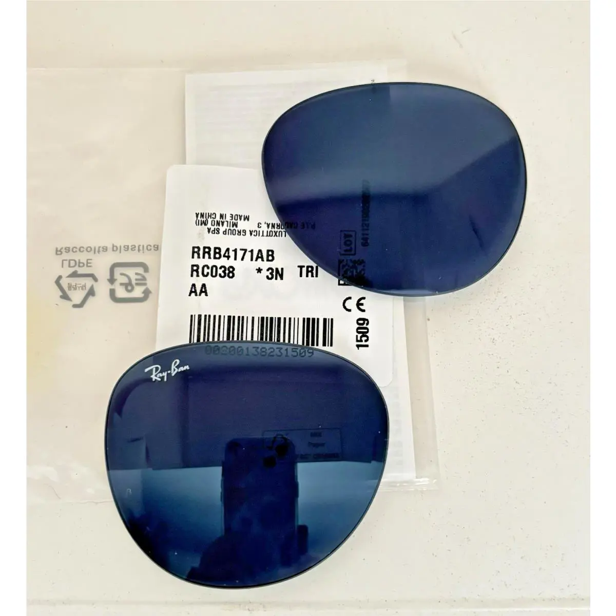 Ray Ban RB4171 Erika Replacement Lens Blue Pair 54mm