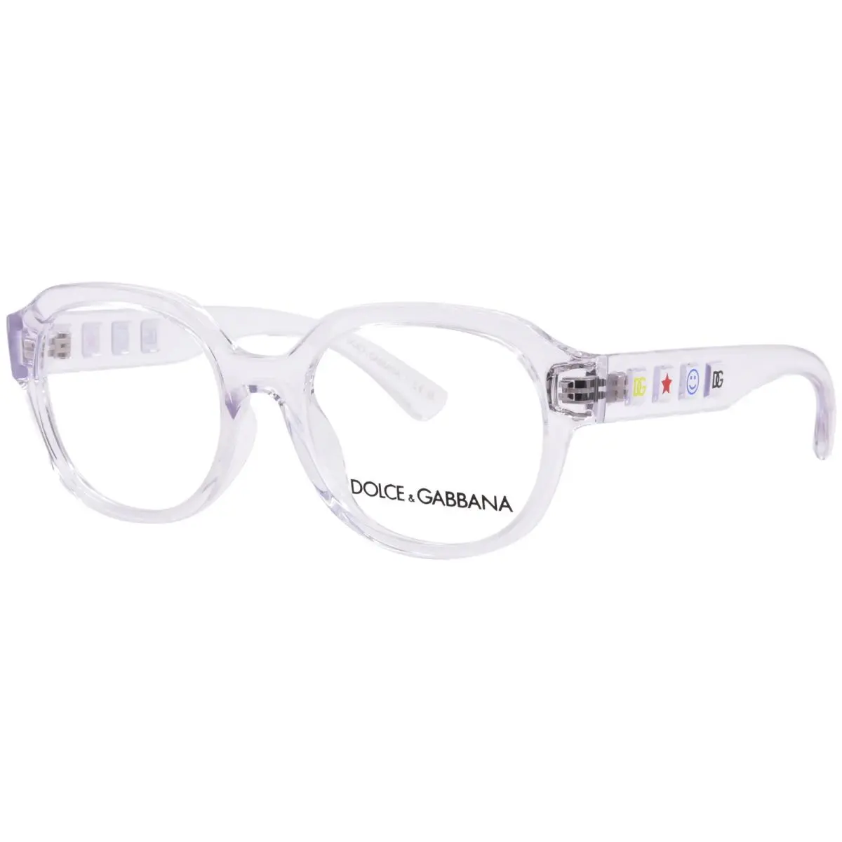 Dolce Gabbana DX5004U 3133 Eyeglasses Youth Kids Boy`s Crystal Full Rim 48mm