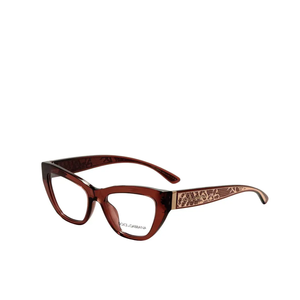Dolce Gabbana Women`s 51mm Transparent Bordeaux Opticals DG3412-3045-51