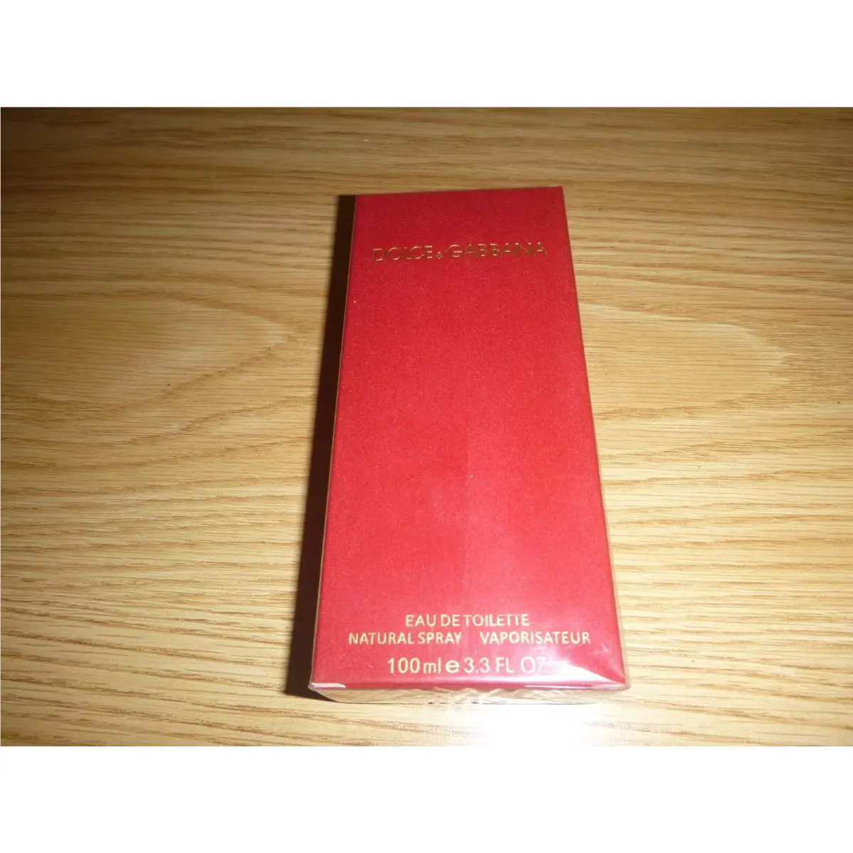 Dolce Gabbana Red Eau de Toilette 3.3 oz / 100 ml Women`s Spray Vtg