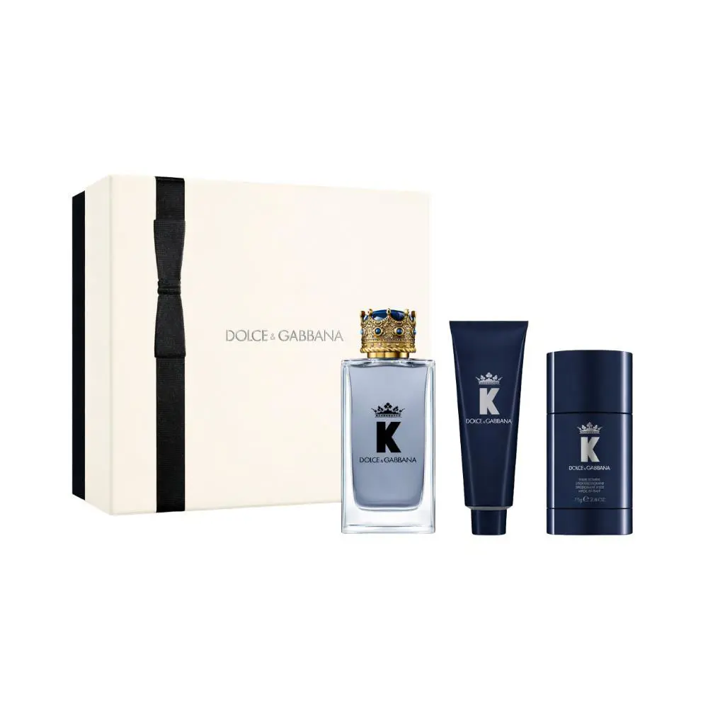 Dolce Gabbana K Pour Homme 3 PC Eau de Toilette Gift Set For Men