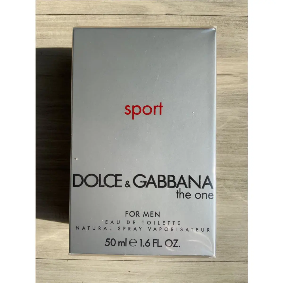 Dolce Gabbana The One Sport Edt Eau de Toilette Cologne 1.6 oz Batch Code 1293 Launch 2012