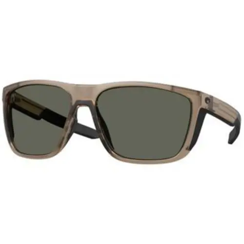 Costa Del Mar 6 S 9012 Matte Brown Smoke Gray 580g Crystal Polarized 901219 Sun