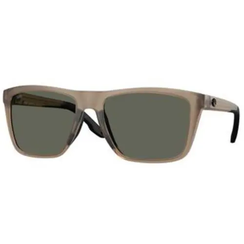 Costa Del Mar 6 S 9131 Matte Brown Smoke Gray 580g Crystal Polarized 913109 Sun