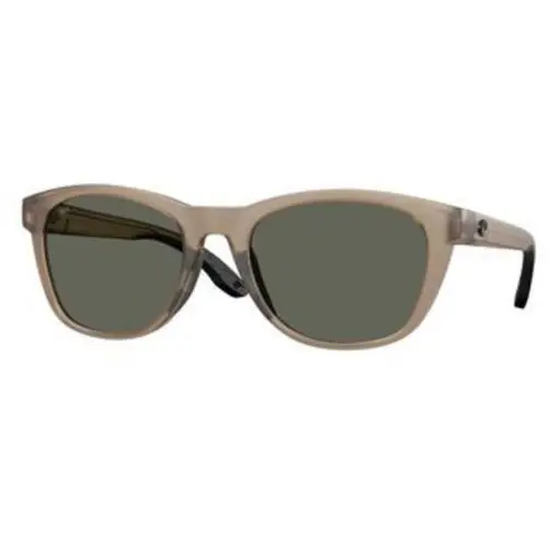 Costa Del Mar 6 S 9108 Matte Brown Smoke Gray 580g Crystal Polarized 910810 Sun