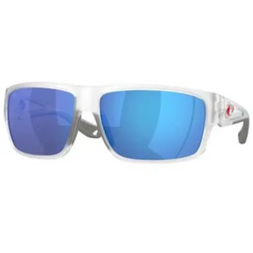 Costa Del Mar 6 S 9129 Matte Clear Blue Mirror 580g Crystal Polarized 912915 Su