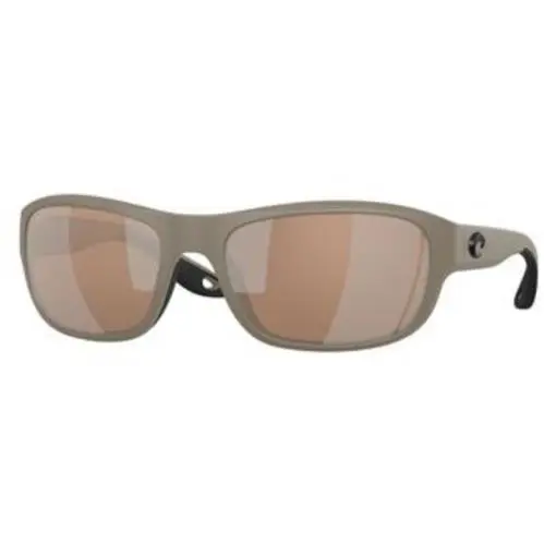 Costa Del Mar 6 S 9119 Matte Sand Copper Silver Mirror 580g Crystal Polarized 9