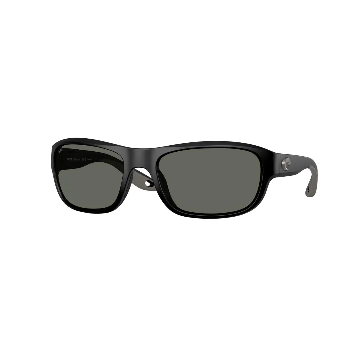Costa Del Mar 06S 9119 Clipperton Matte Black Gray 58 911904 Sunglasses