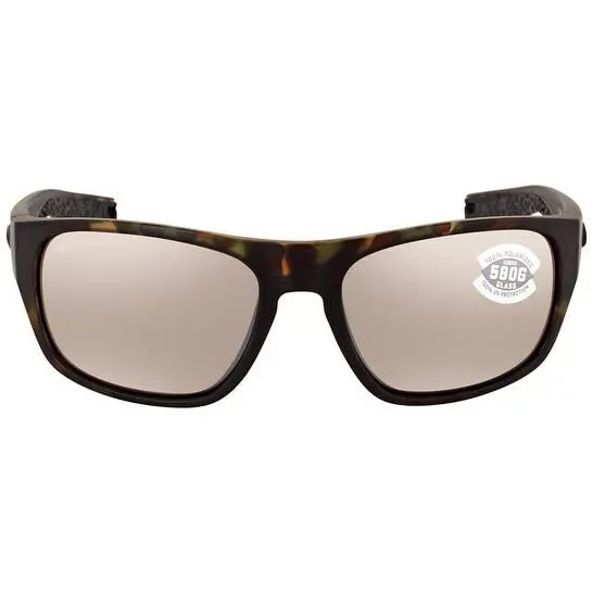 Costa Tico Copper/silver Mirror 580G Matte Wetlands Tco 254 Oscglp - Frame: MATTE WETLANDS (Blacked Out Costa Logo), Lens: COPPER / SILVER
