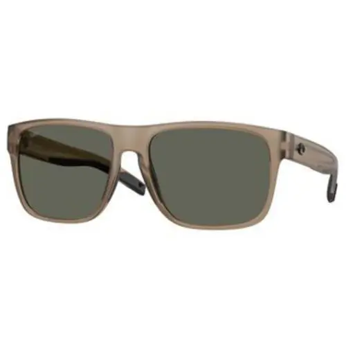 Costa Del Mar 6 S 9013 Matte Brown Smoke Gray 580g Crystal Polarized 901321 Sun