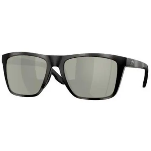 Costa Del Mar 6 S 9131 Matte Tiger Shark Gray Silver Mirror 580g Crystal Polari